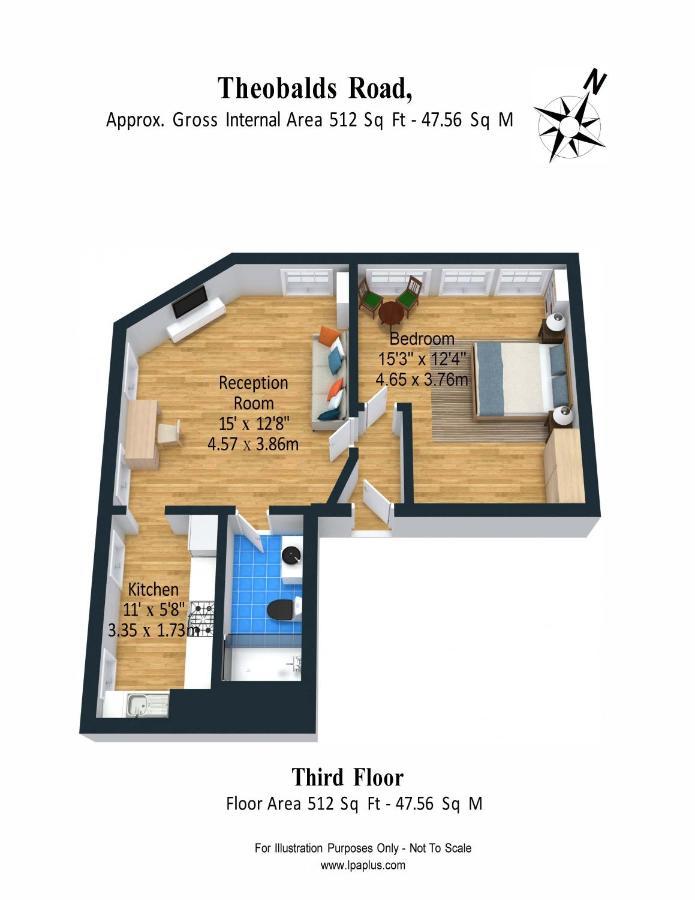 Sunny Corner Apartment In Center Of London Luaran gambar